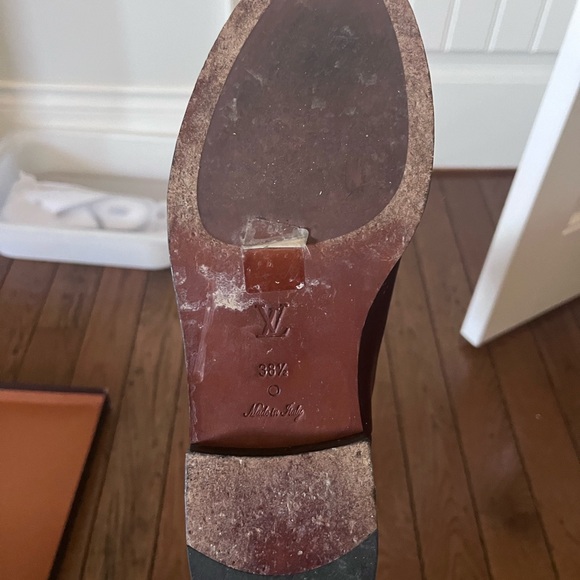 Louis Vuitton heritage high top flat boot worn a few times - Picture 2 of 8